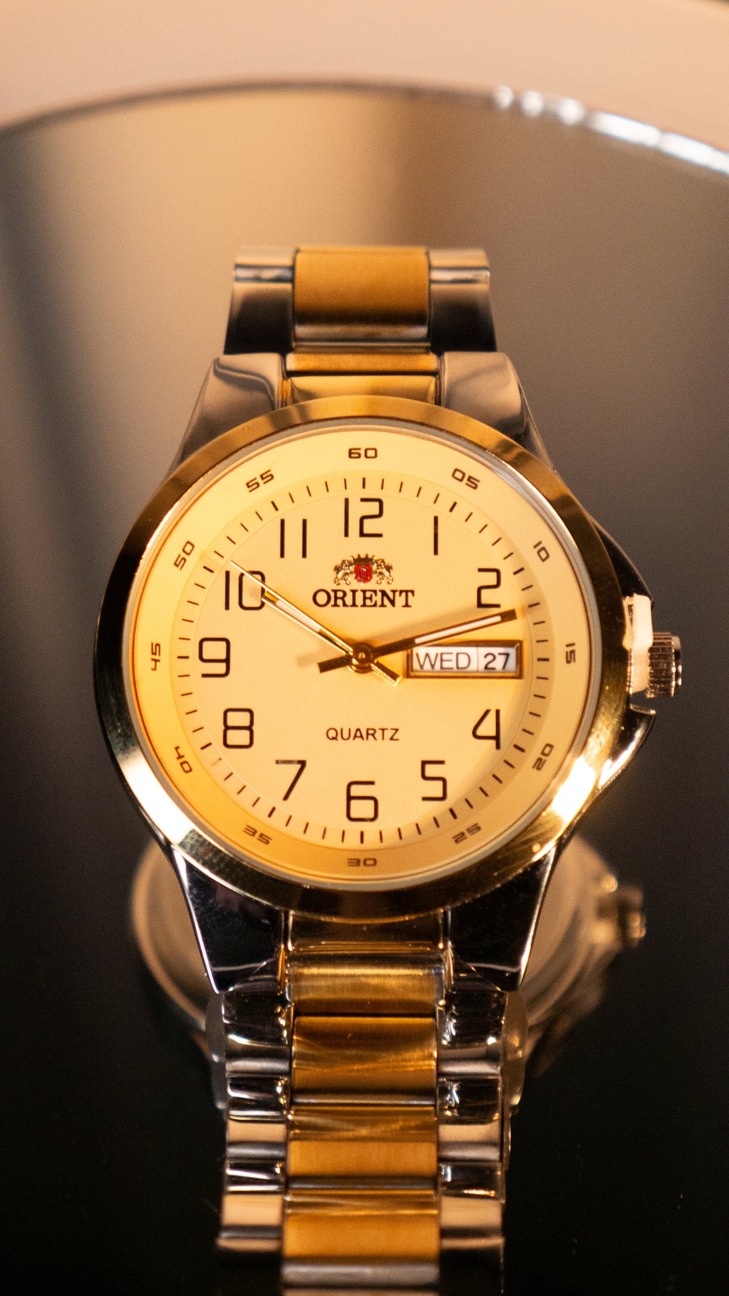 Reloj Estilo FAB0B002W9 Clasico Beige