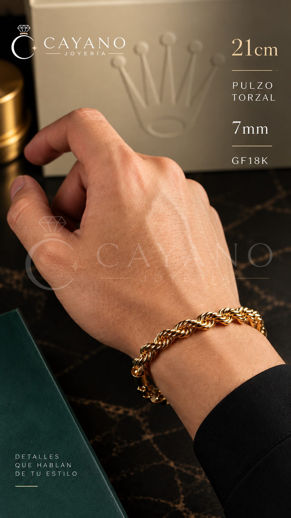 Pulso Torzal GF18K