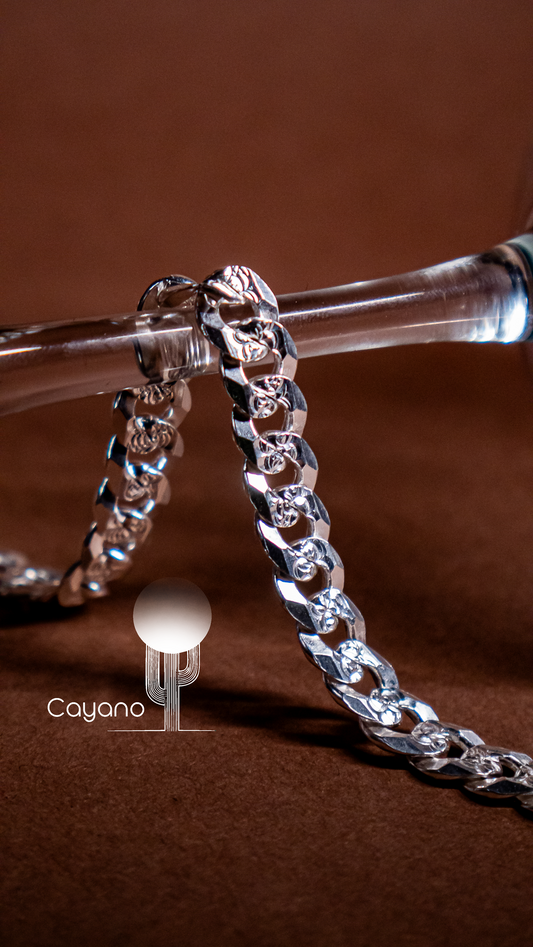 Cadena Cubana de Plata 925